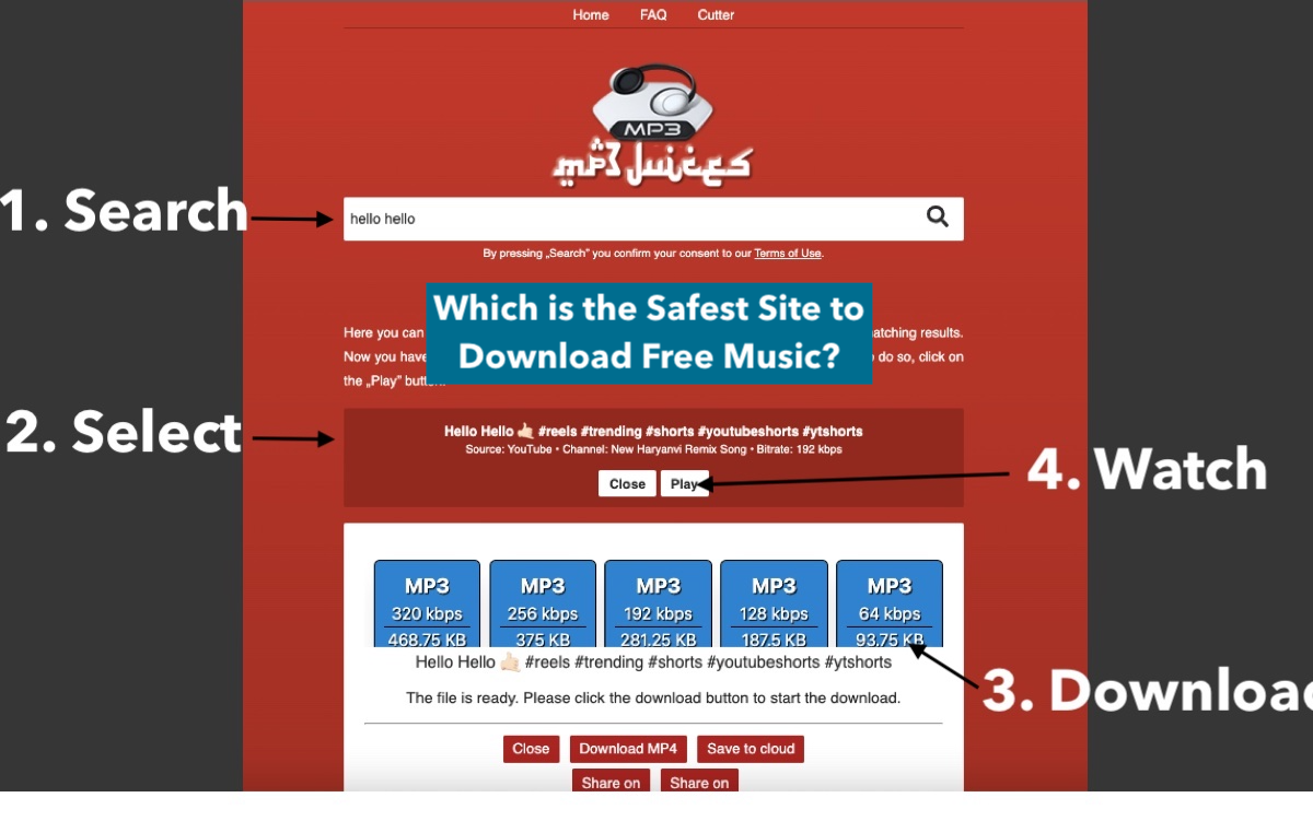 Which is the Safest Site to Download Free Music?